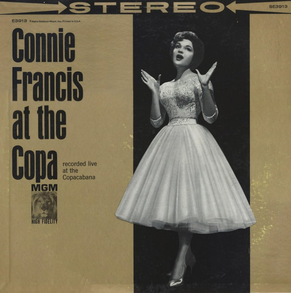 Connie Francis at the copa