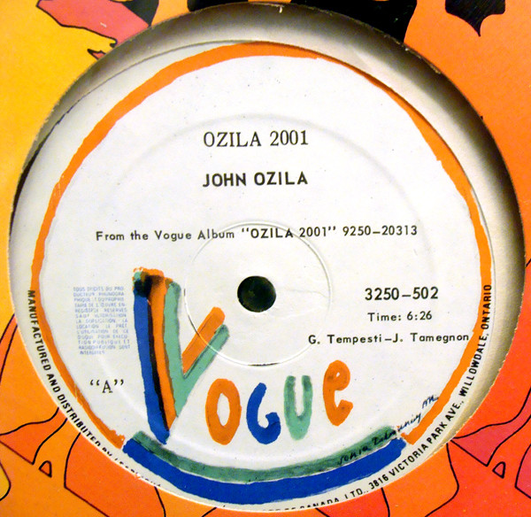 Ozila 2001 / Honey Honey