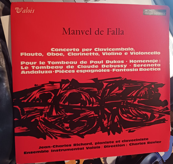 Concerto Per Clavicembalo / Pour Le Tombeau de Paul Dukas / Piece Espagnole