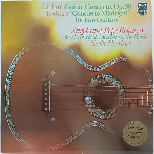 Guitar Concerto, Op.30 / Concierto Madrigal For Two Guitars