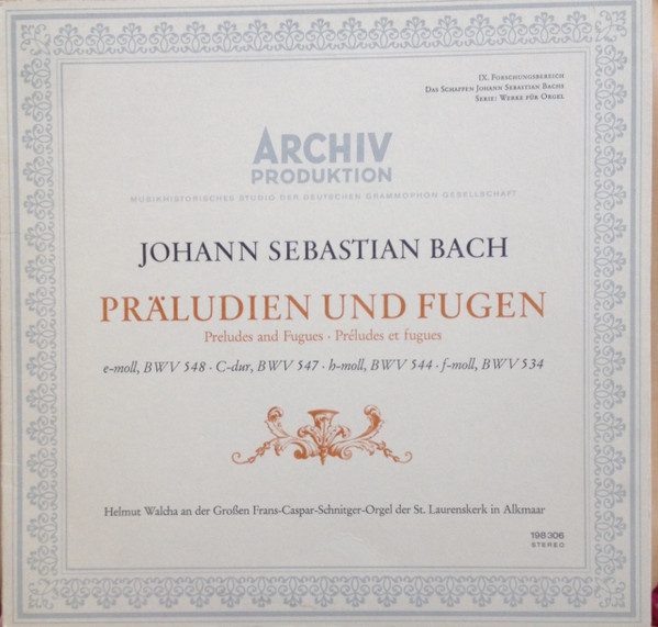 Präludien Und Fugen