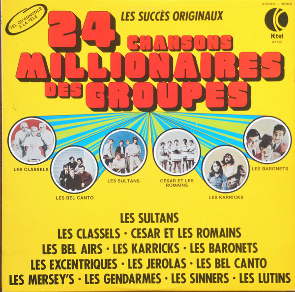 24 Chansons Millionaires Des Groupes