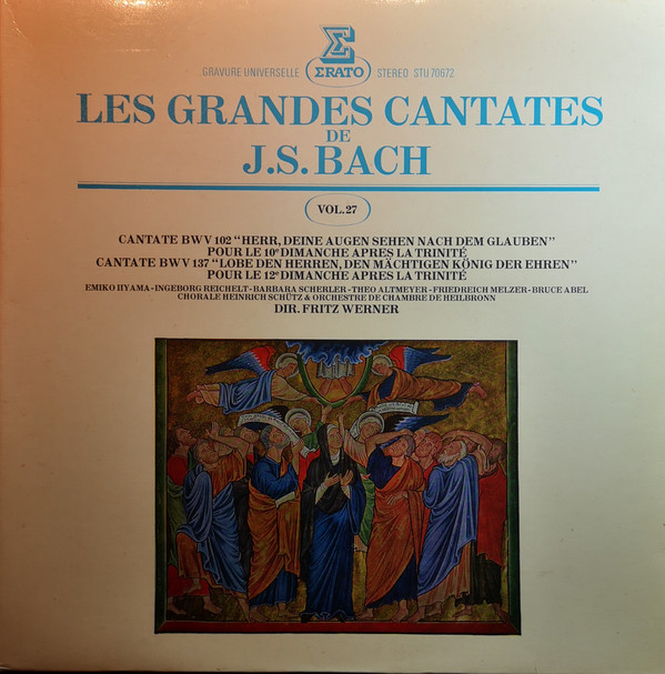 Les Grandes Cantates de J.S. Bach Vol. 27