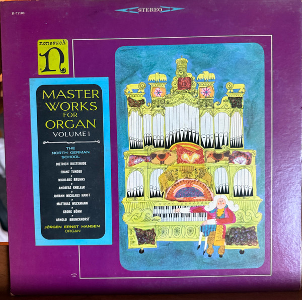 Master Works For Organ, Volume 1 - The North German School