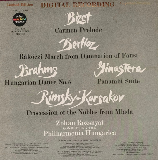 Carmen Prelude / Rákóczi March From Damnation Of Faust /