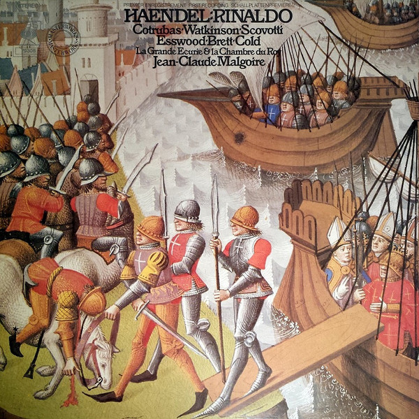 Cotrubas*, Watkinson*, Scovotti*, Esswood*, Brett*, Cold*,