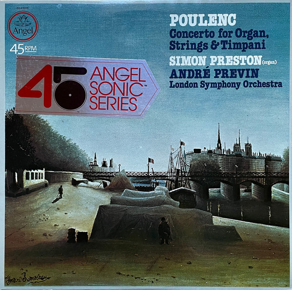 Simon Preston, André Previn, London Symphony Orchestra