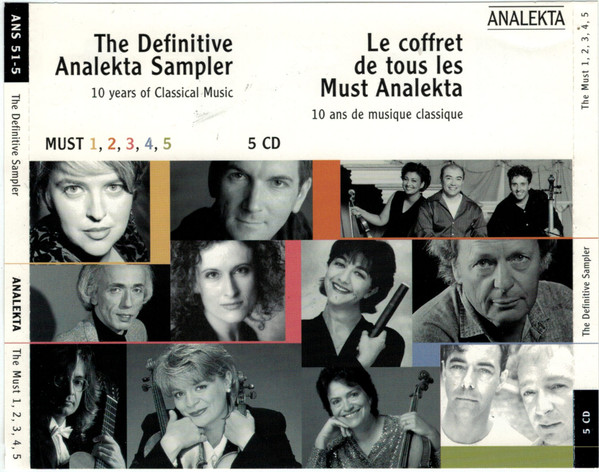 Le Coffret De Tous Les Must Analekta (10 Ans De Musique Classique) = The Definitive Analekta Sampler (10 Years Of Classical Music)