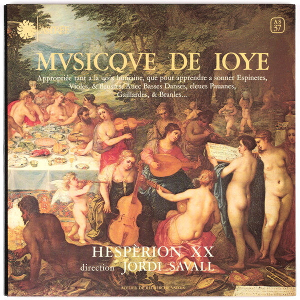 Mvsicqve De Ioye  (Appropriée Tant A La Uoix Humaine, Que Pour Apprendre A Sonner Espinetes, Violes & Heustres, Auec Basses Danses , Eleues Pauanes, Gaillardes, & Branles...)