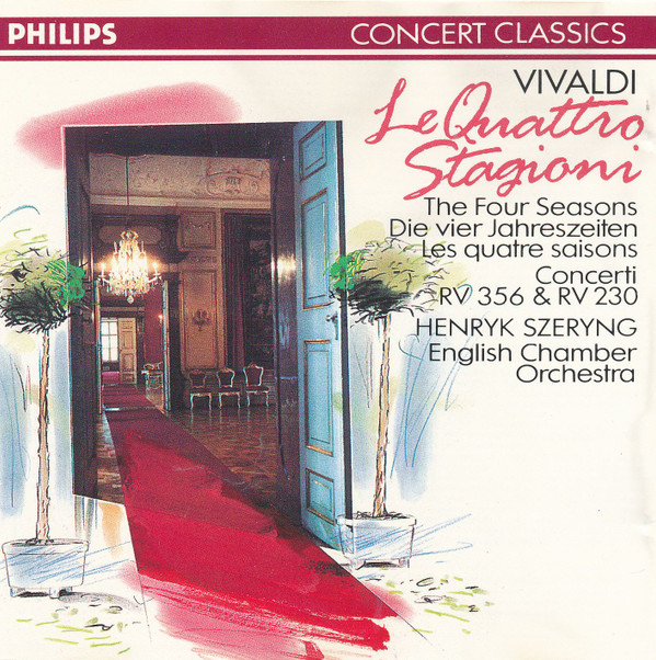 Henryk Szeryng, English Chamber Orchestra - Le Quattro Stagioni