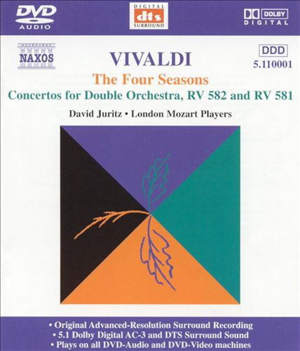 The Four Seasons - Vivaldi*, David Juritz, London Mozart Players