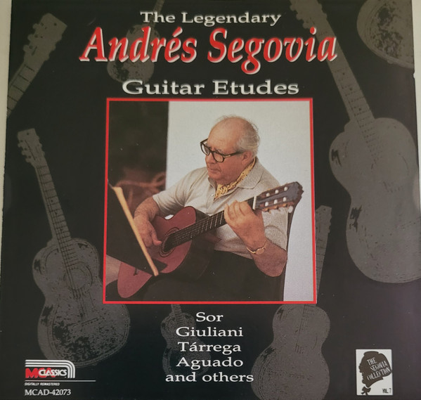Sor*, Giuliani*, Tarrega*, Aguado*, Coste* - The Segovia Collection, Vol. 7: Guitar Etudes