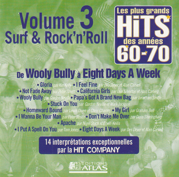 Les Plus Grands Hits Des Années 60-70 - Volume 3 - Surf & Rock 'n' Roll