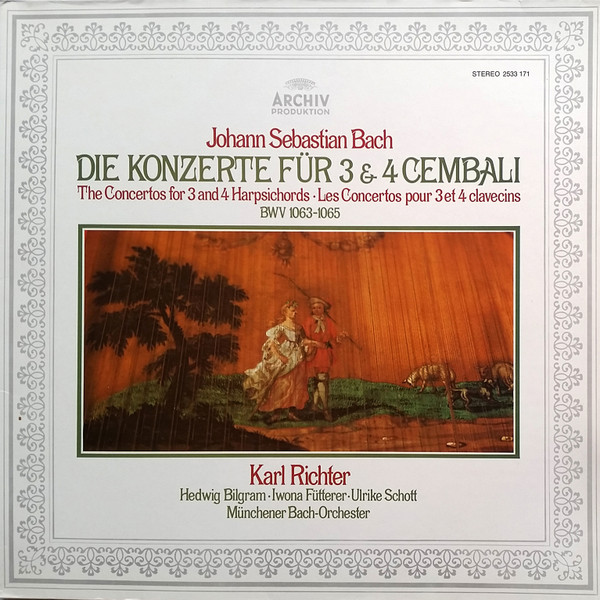 Die Konzerte Für 3 & 4 Cembali (BWV 1063-1065)