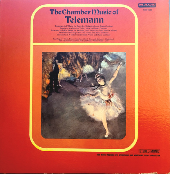The Chamber Music Of Telemann