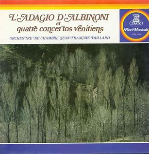 L'Adagio D'Albinoni Et Quatre Concertos Vénitiens