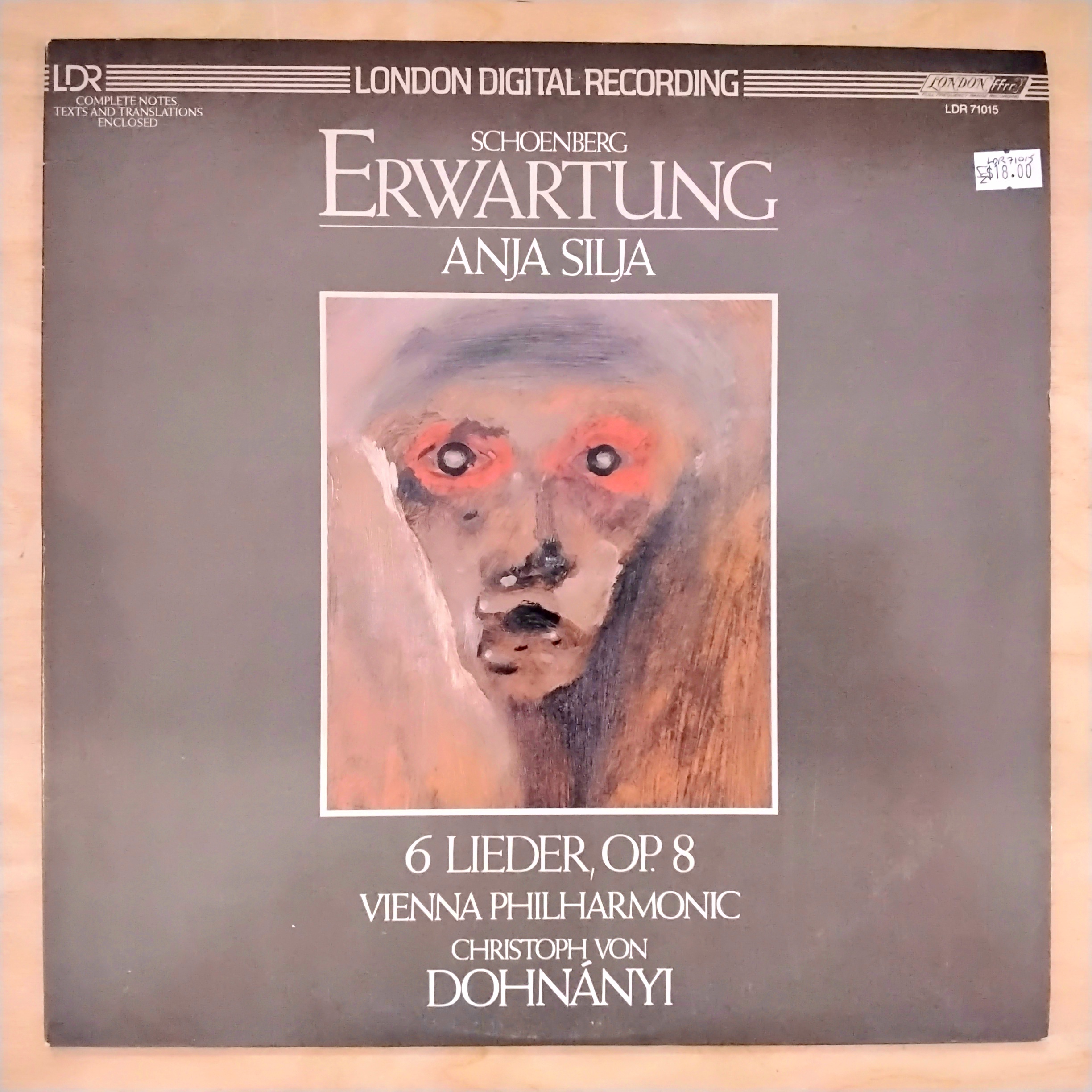 Erwartung / 6 Lieder, Op. 8