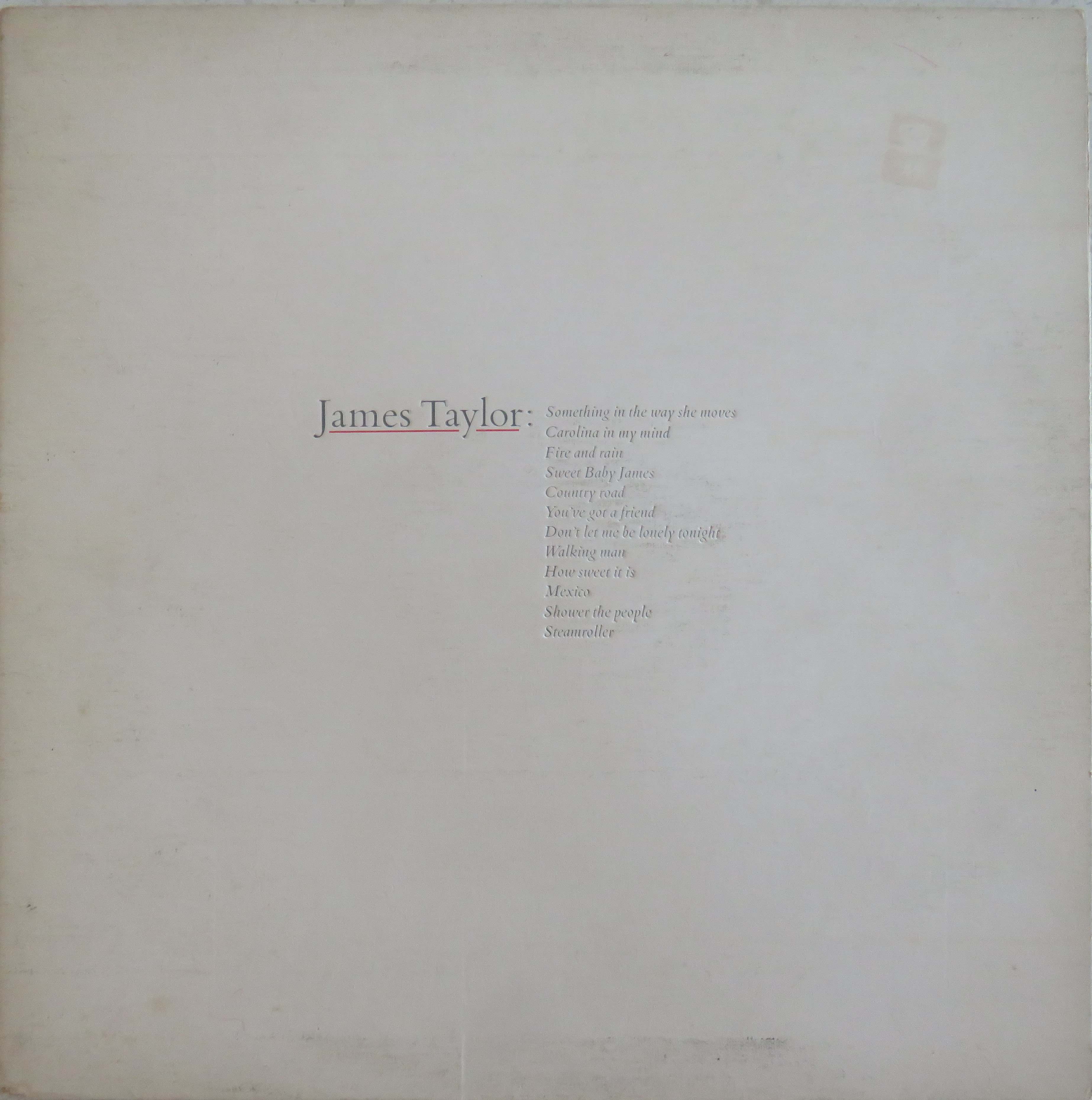 James Taylor's Greatest hits par James Taylor