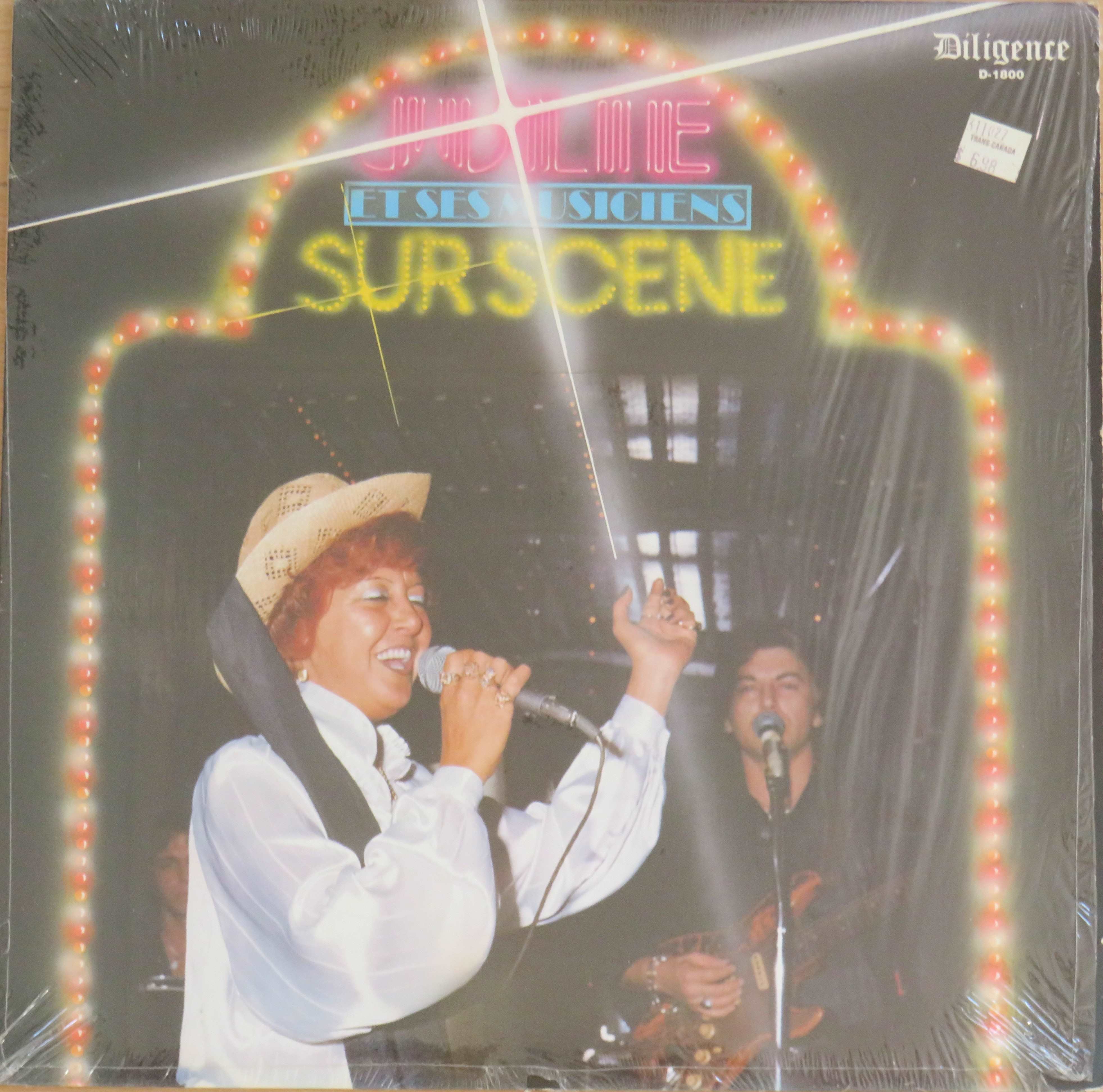 Julie et ses musiciens sur scene