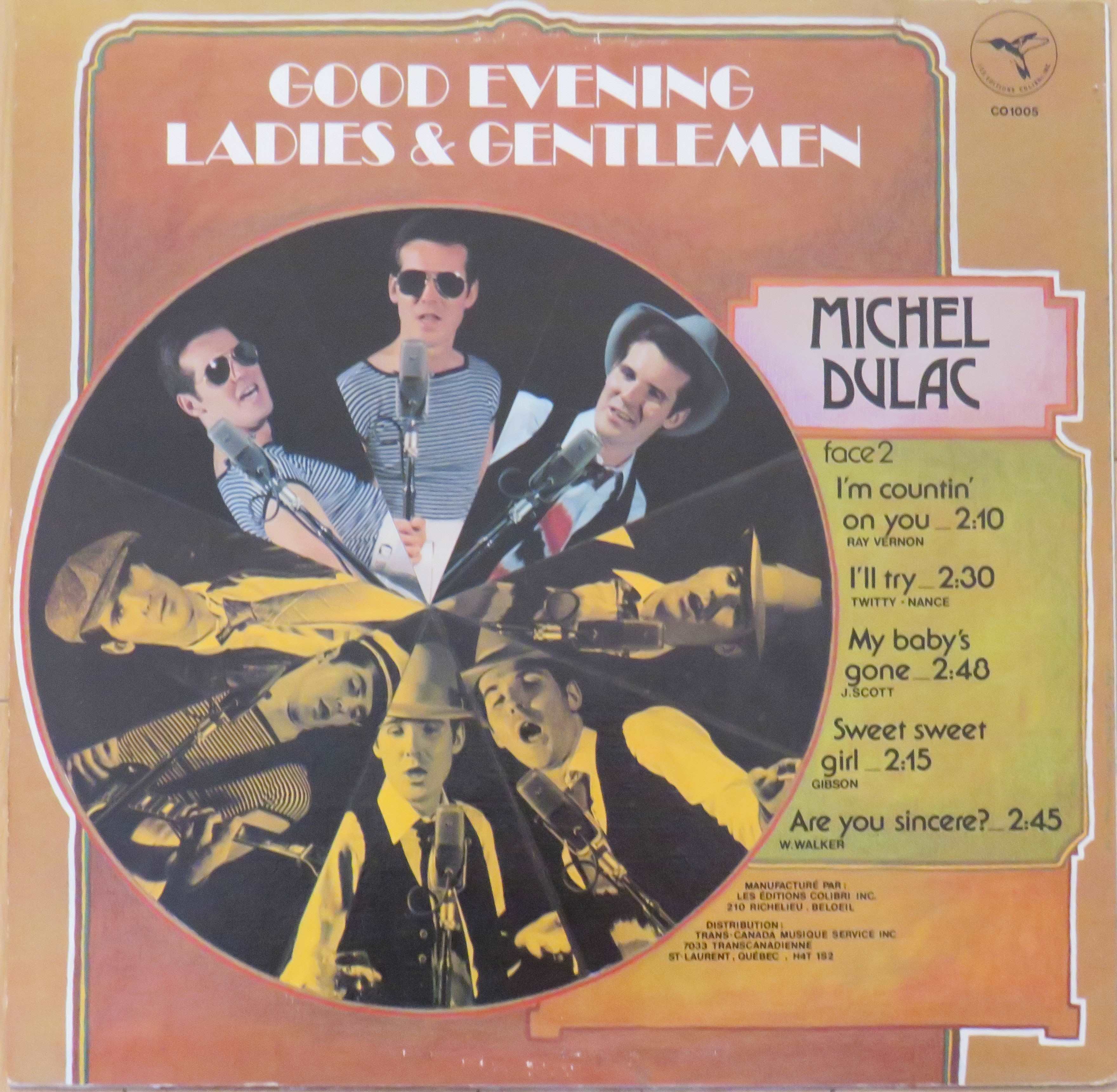 Bonsoir mesdames & messieurs