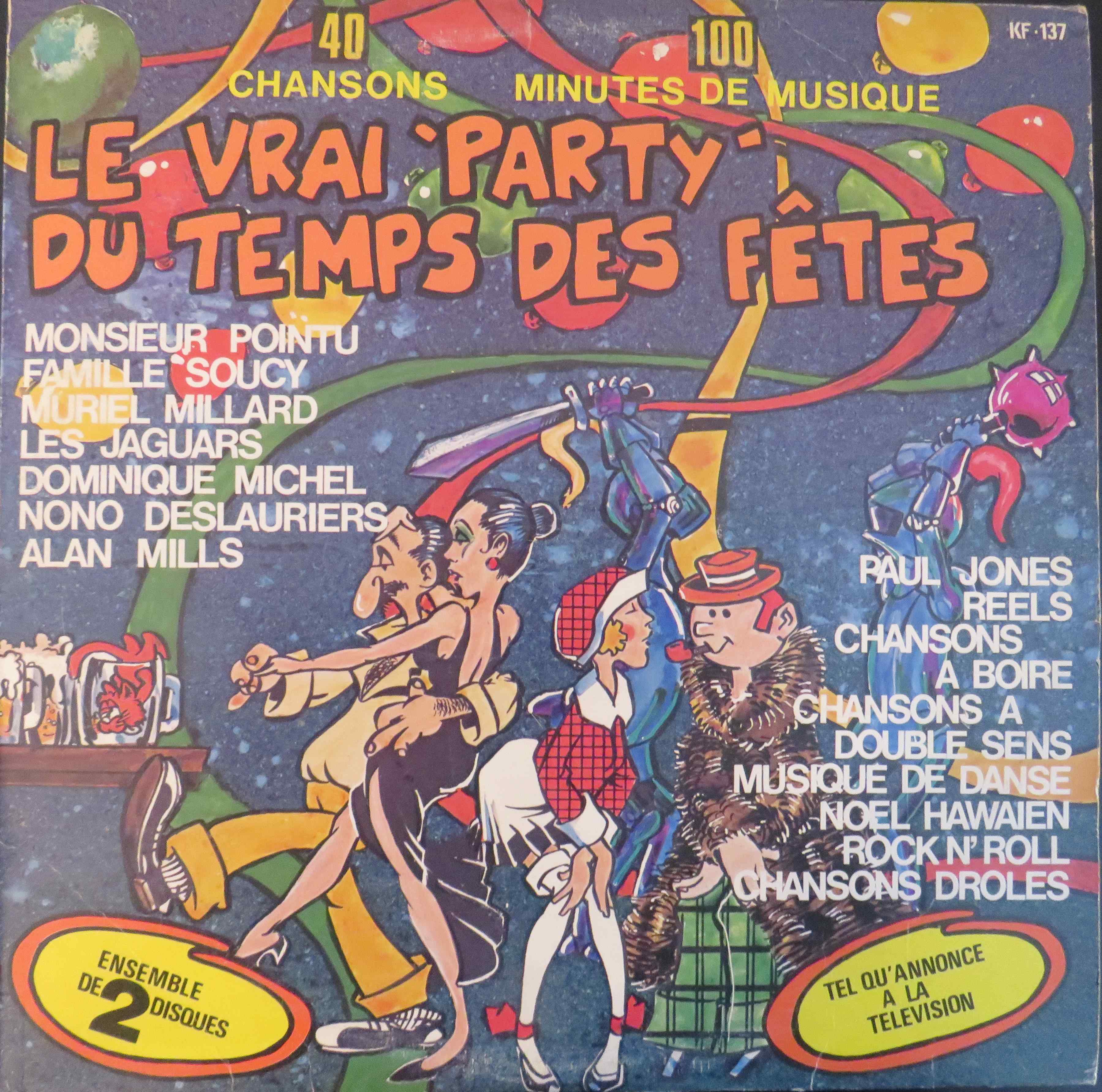 Le vrai party du temps des Fetes (2LP)